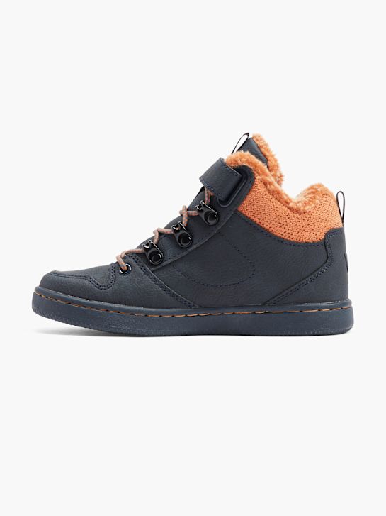 vty Čipke-up boot modra deichmann