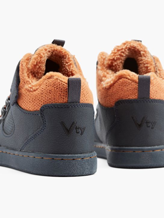 vty Čipke-up boot modra deichmann