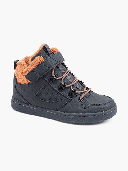 vty Čipke-up boot modra deichmann
