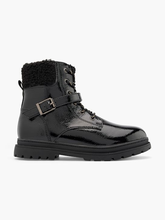 graceland Čipke-up boot black deichmann