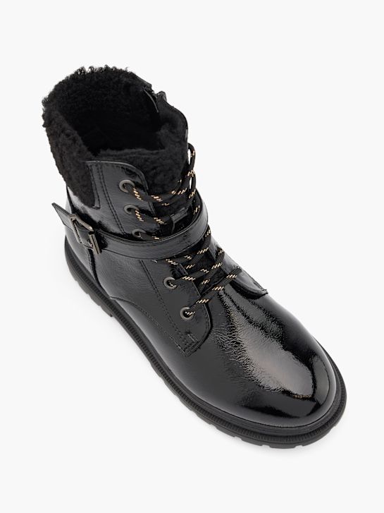 graceland Čipke-up boot black deichmann
