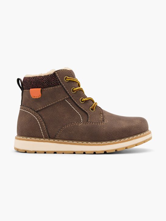 vty Čipke-up boot brown deichmann