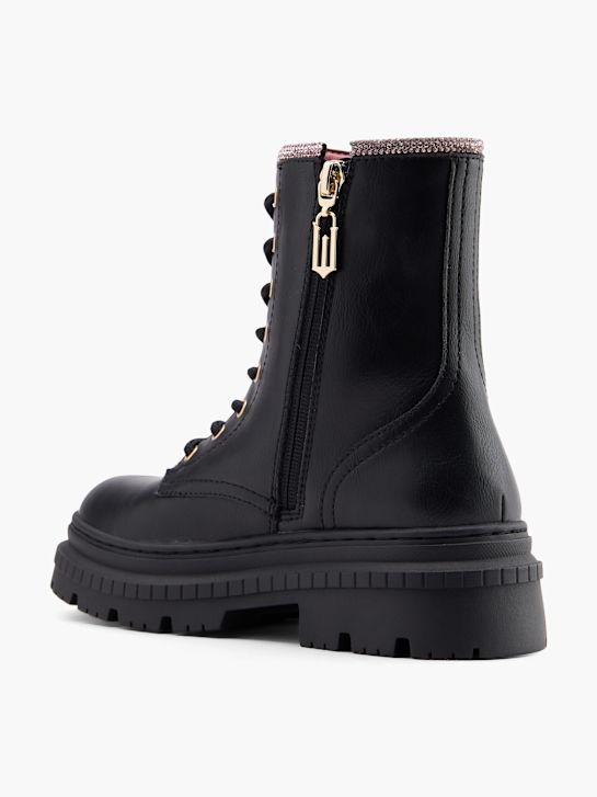 zlobne Čipke-up boot black deichmann