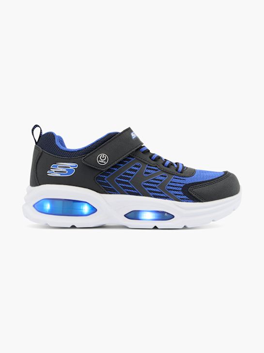 skechers dvojno ace trener modra deichmann