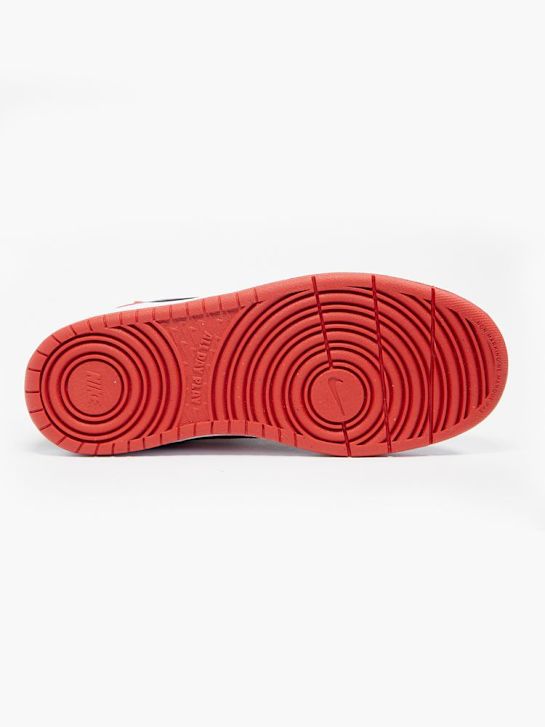 nike sodiŠČe borough mid 2 visoki vrh trener rdeče deichmann