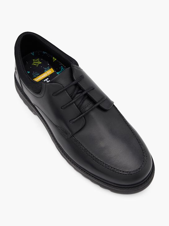 hush puppies Šoli Čevelj nizke čevlje black deichmann