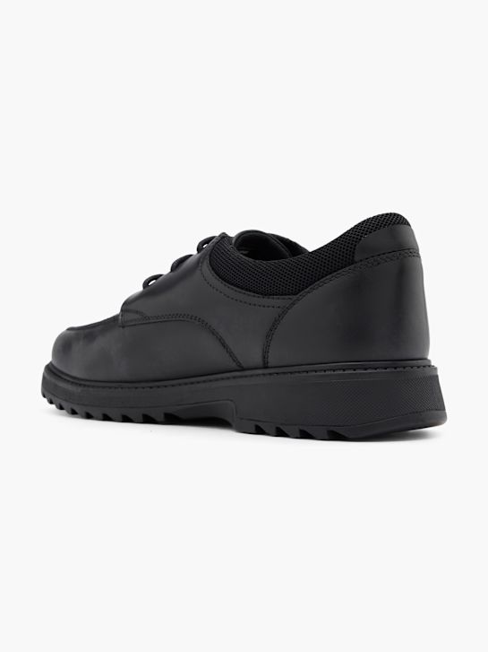 hush puppies Šoli Čevelj nizke čevlje black deichmann