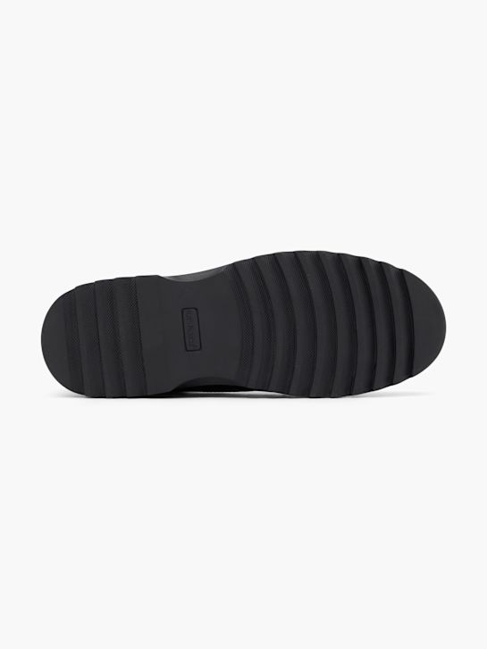 hush puppies Šoli Čevelj nizke čevlje black deichmann