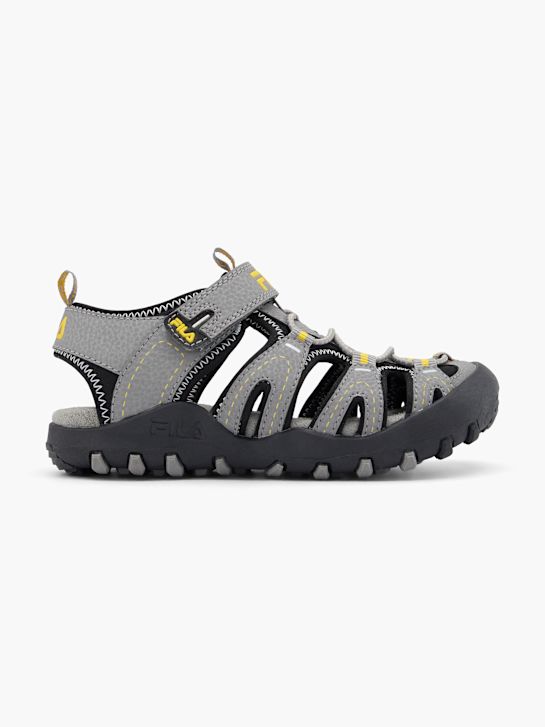fila hoja sandali siva deichmann