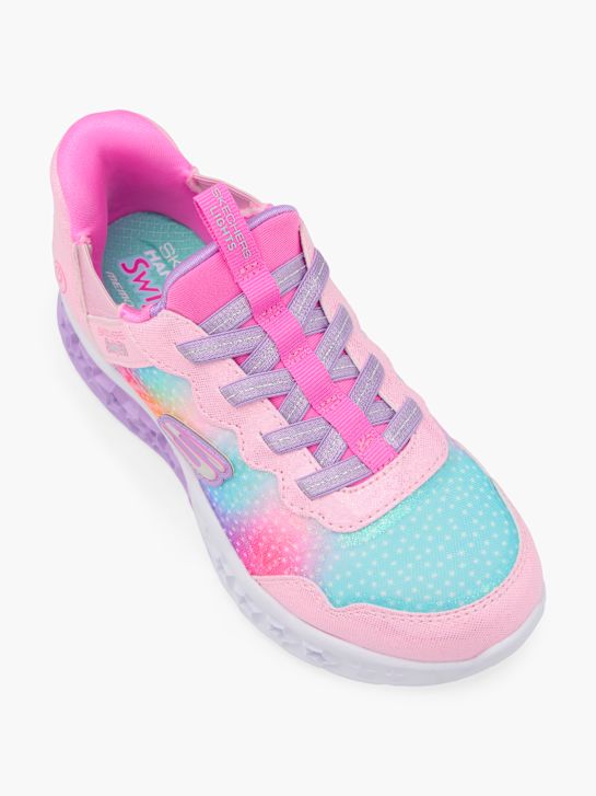 skechers Šimrom star luČi swift fit trener roza deichmann