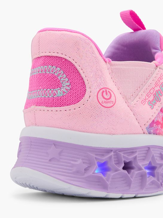 skechers Šimrom star luČi swift fit trener roza deichmann