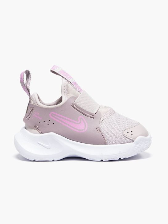 nike flex runner 3 slip-on trener vijolično deichmann