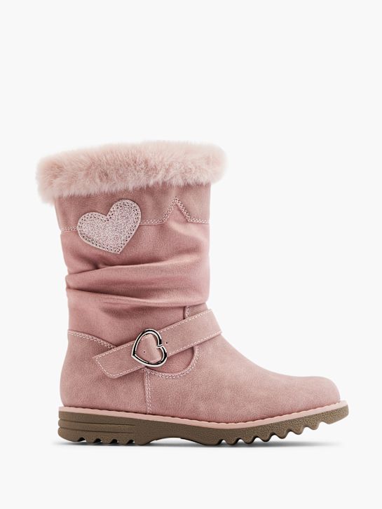 graceland kolena visoko boot roza deichmann
