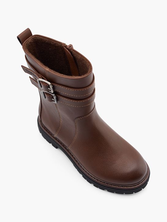 esprit kolena visoko boot brown deichmann