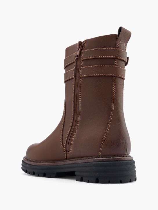 esprit kolena visoko boot brown deichmann