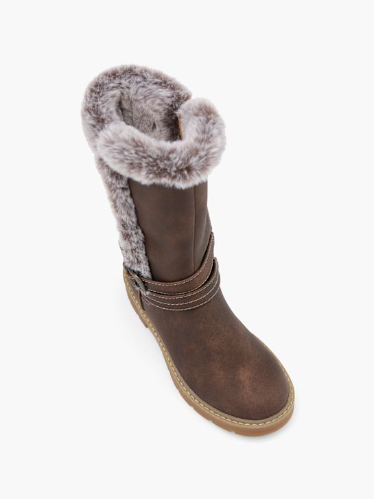 graceland kolena visoko boot brown deichmann