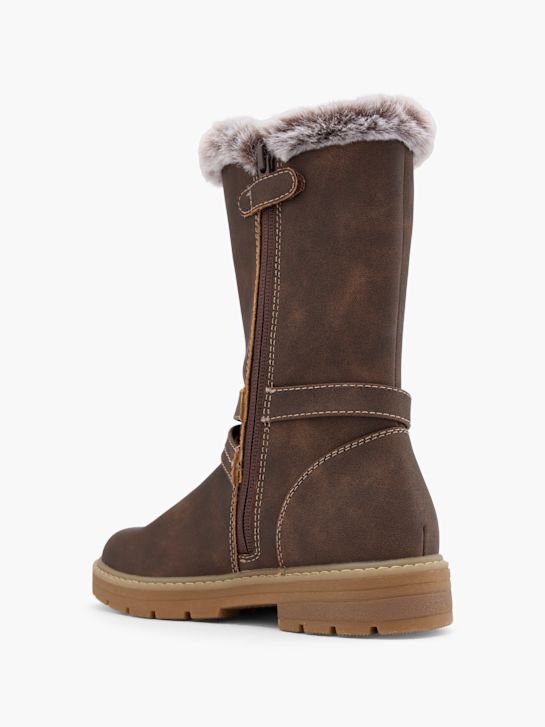 graceland kolena visoko boot brown deichmann