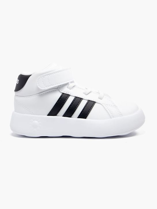adidas grand sodiŠČe sredi i visok vrh trener bela deichmann