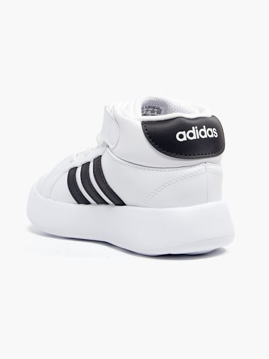 adidas grand sodiŠČe sredi i visok vrh trener bela deichmann