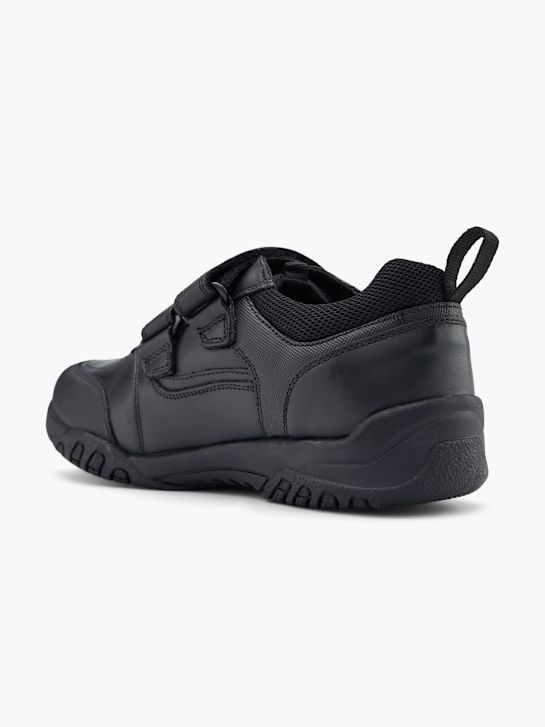 hush puppies Šoli Čevelj nizke čevlje black deichmann