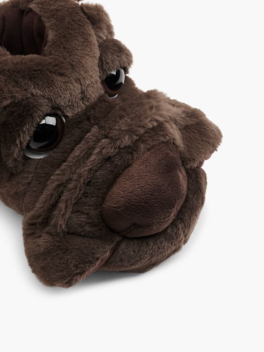 casa mia zaprta-nazaj natikači brown deichmann