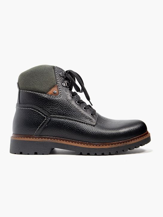 sem Čevelj Čipke-up boot black deichmann