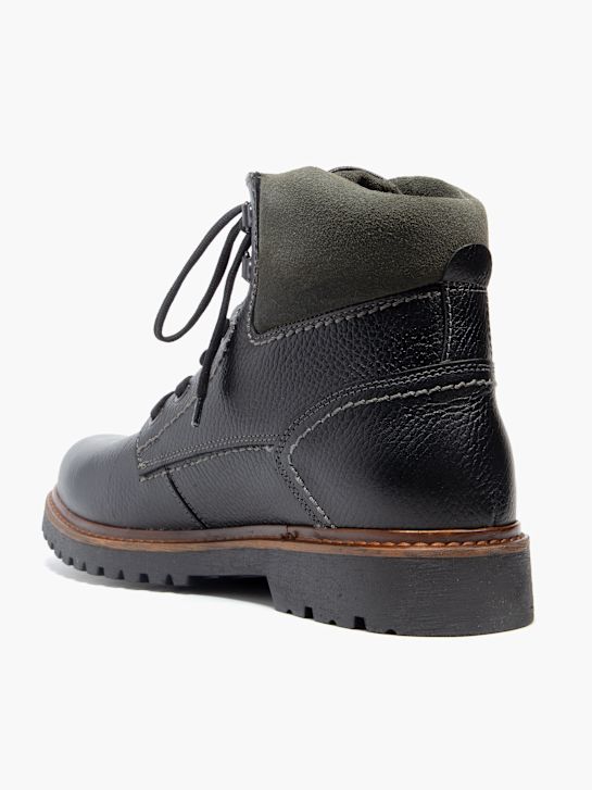 sem Čevelj Čipke-up boot black deichmann
