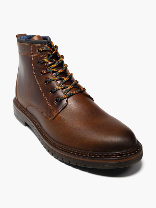 sem Čevelj Čipke-up boot brown deichmann