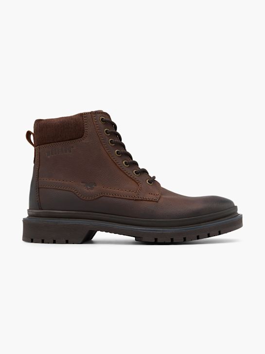 mustang prišije gleženj boot brown deichmann