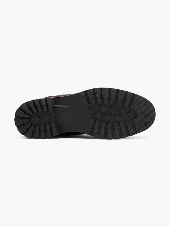 mustang Čipke-up boot brown deichmann