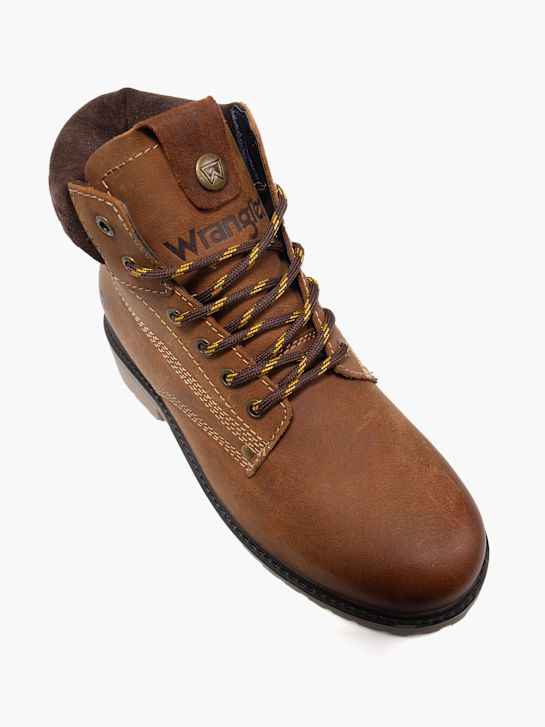 wrangler Čipke-up boot brown deichmann