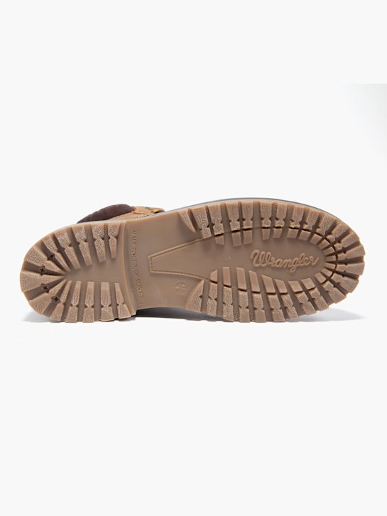 wrangler Čipke-up boot brown deichmann