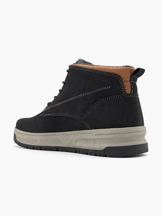 mustang Čipke-up boot black deichmann