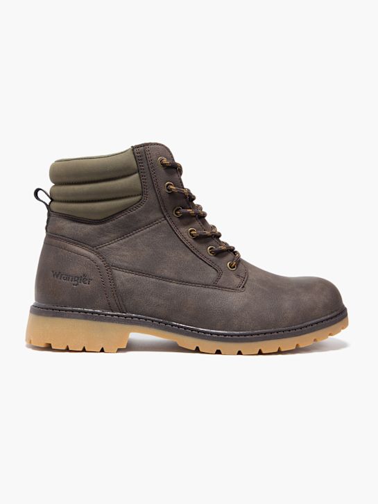 wrangler Čipke-up boot brown deichmann