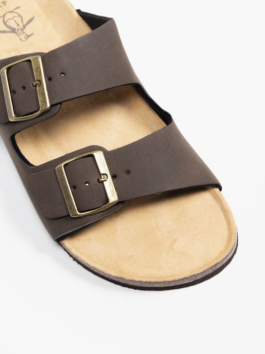 original pingvin footbed sandali rjava deichmann
