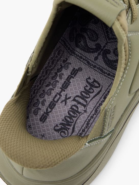 skechers snoop eno swift fit trener oljčno deichmann