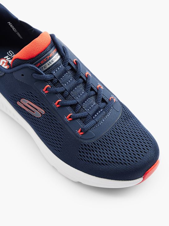 skechers swift fit trener modra deichmann