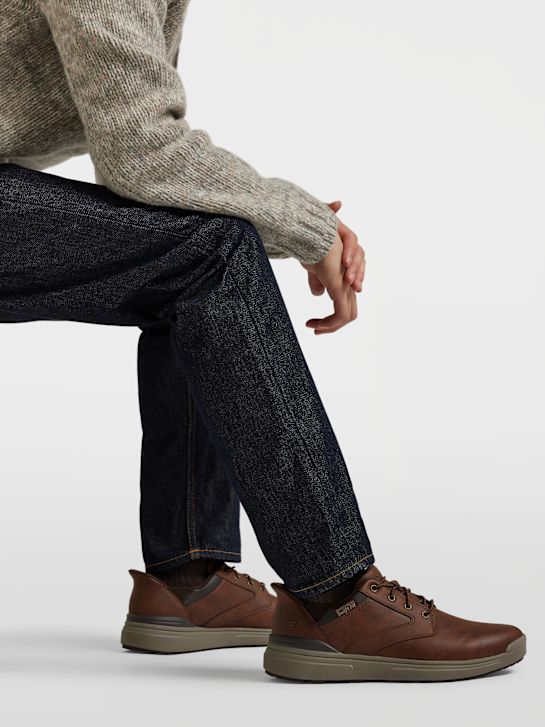 skechers swift fit trener brown deichmann