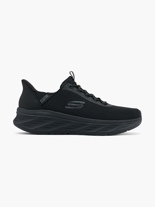 skechers tveganega voŽnjo swift fit slip-on trener Črno deichmann