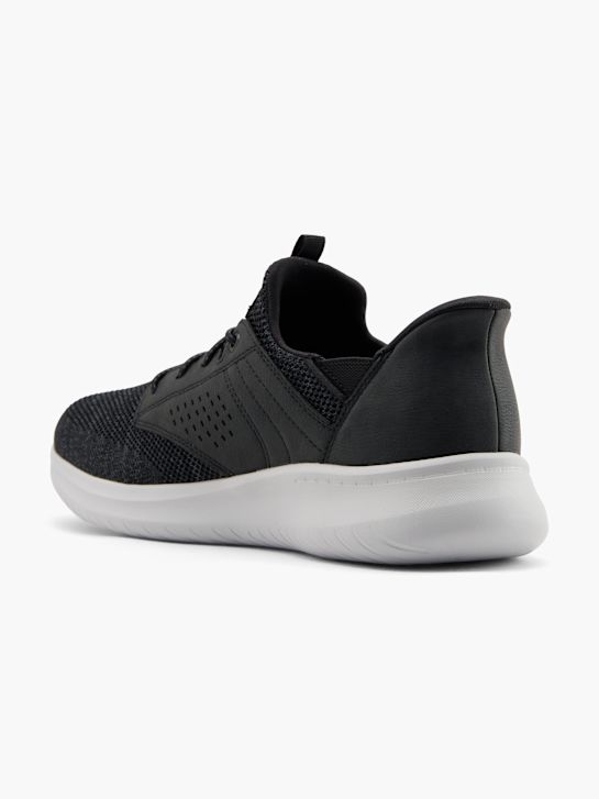 skechers dawson slip-on trener Črno deichmann