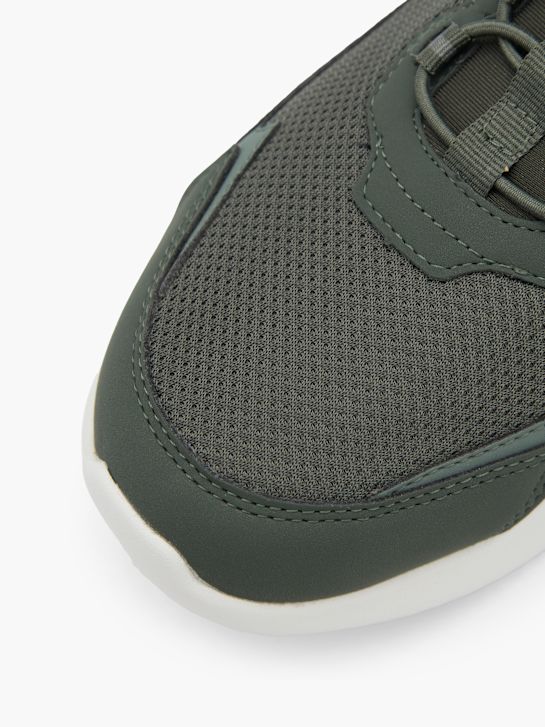 skechers bounder swift fit slip-on trener oljčno deichmann