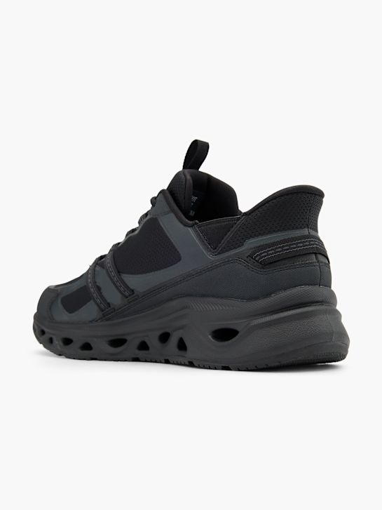 skechers swift fit slip-on trener Črno deichmann
