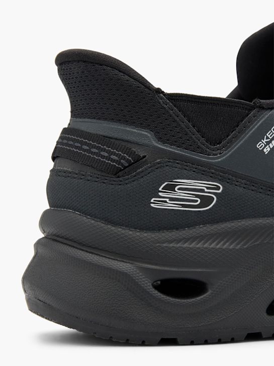 skechers swift fit slip-on trener Črno deichmann
