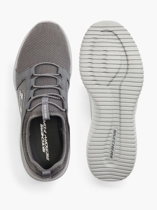 skechers elite flex slip-on trener siva deichmann