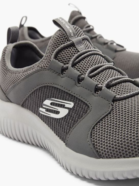 skechers elite flex slip-on trener siva deichmann