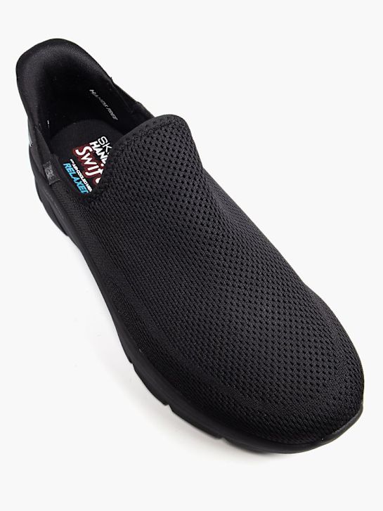 skechers blazine walker swift fit slip-on trener Črno deichmann