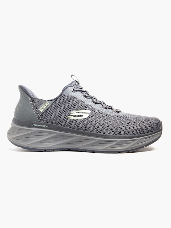 skechers tveganega voŽnjo swift fit slip-on trener siva deichmann