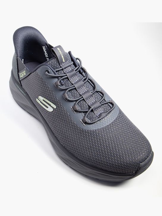 skechers tveganega voŽnjo swift fit slip-on trener siva deichmann