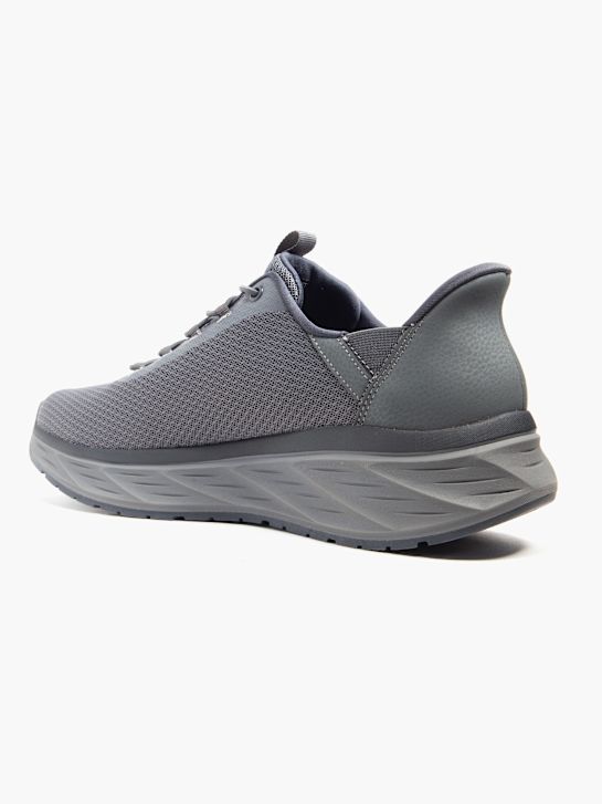 skechers tveganega voŽnjo swift fit slip-on trener siva deichmann
