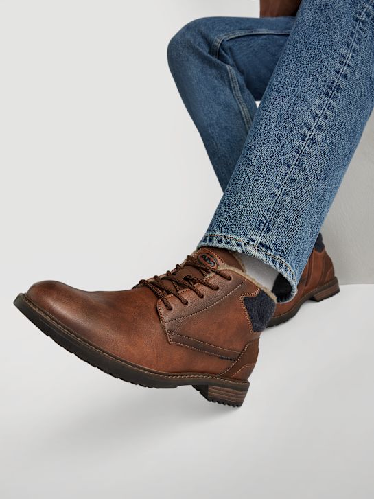 sem Čevelj prišije gleženj boot brown deichmann